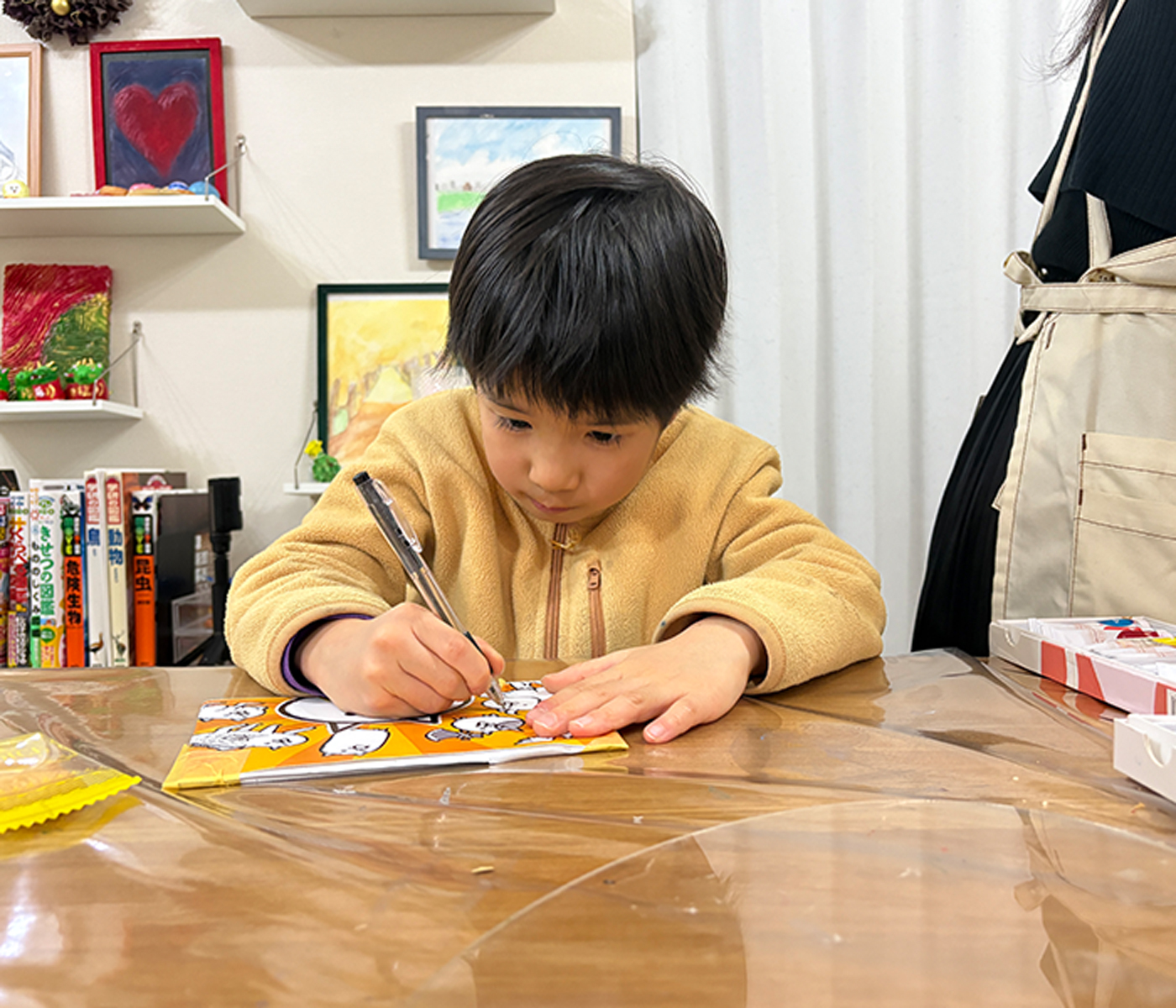 ボランティアの様子