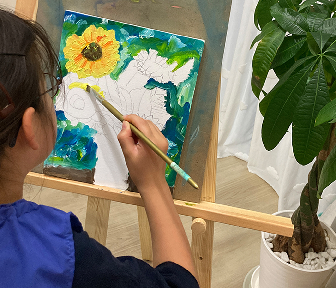 ボランティアの様子