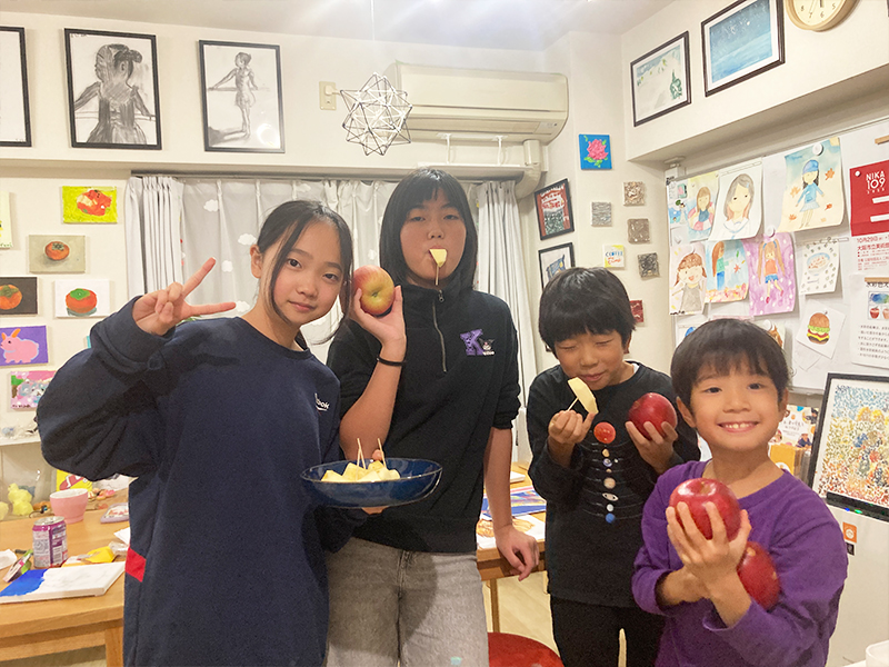 ボランティアの様子